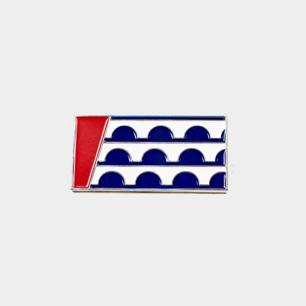 Des Moines Flag Soft Enamel Pin